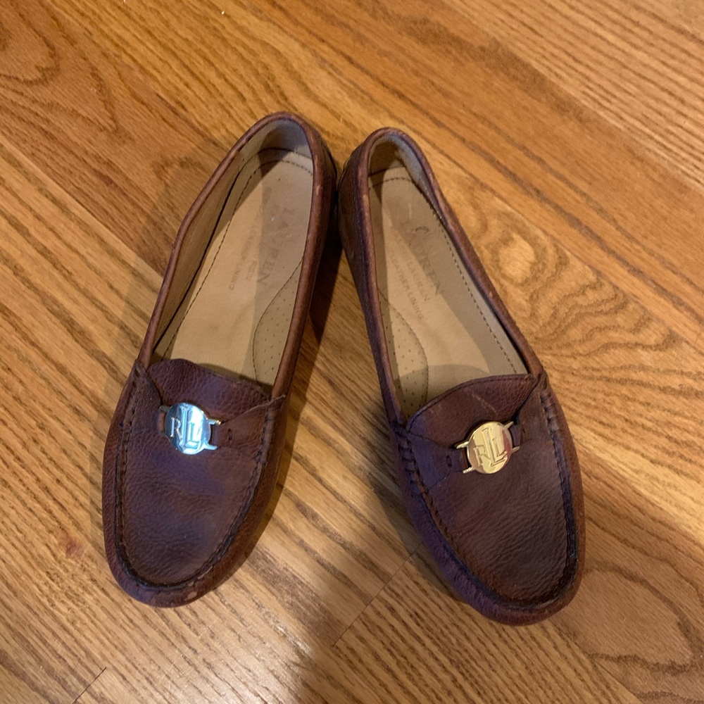 Ralph Lauren Leather Loafers Size 7